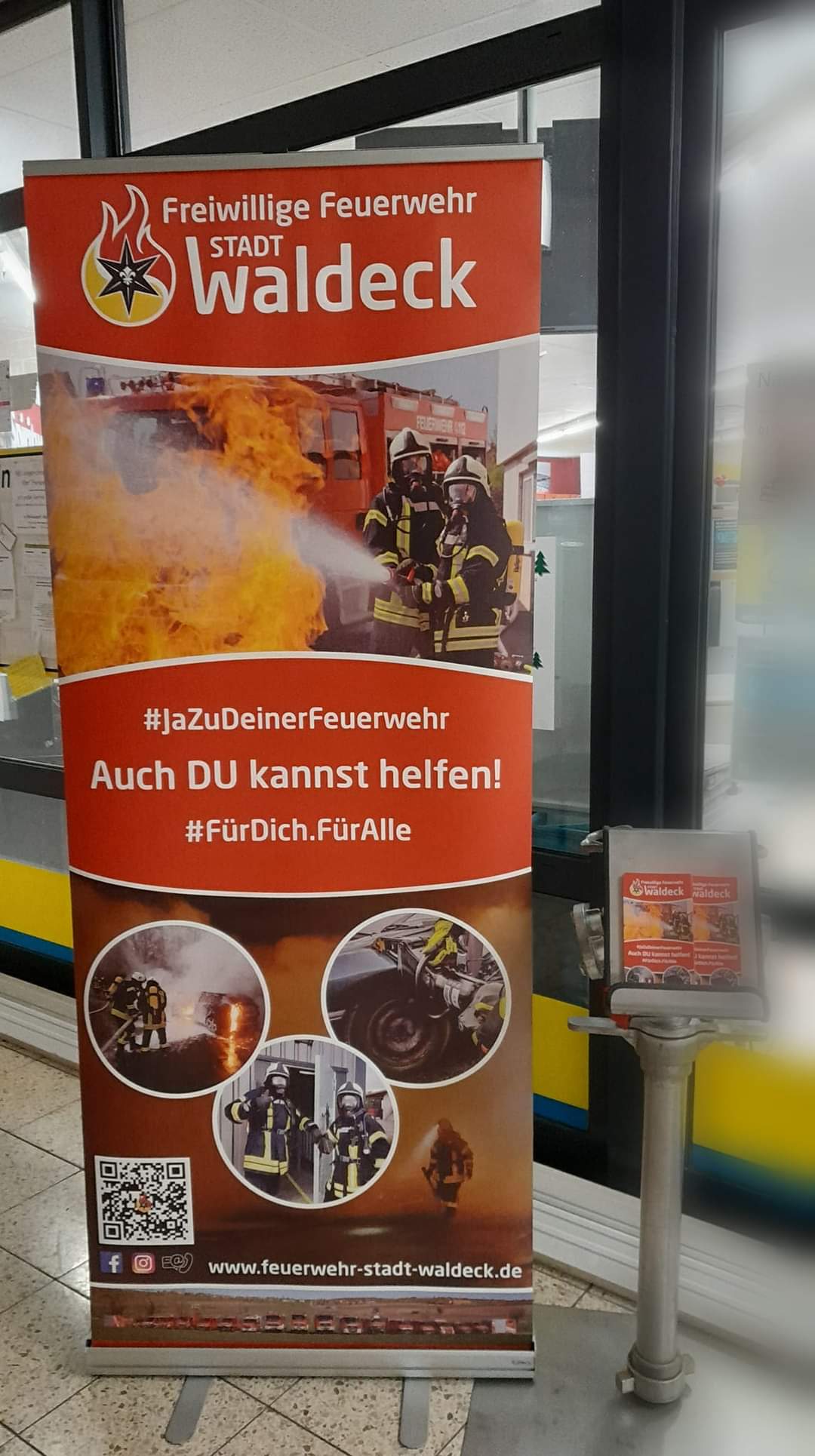 Werbung für unsere Feuerwehr