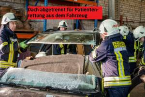 Ausbildung Verkehrsunfall in Sachsenhausen – Neuanschaffung Glas-Ex-Turbo
