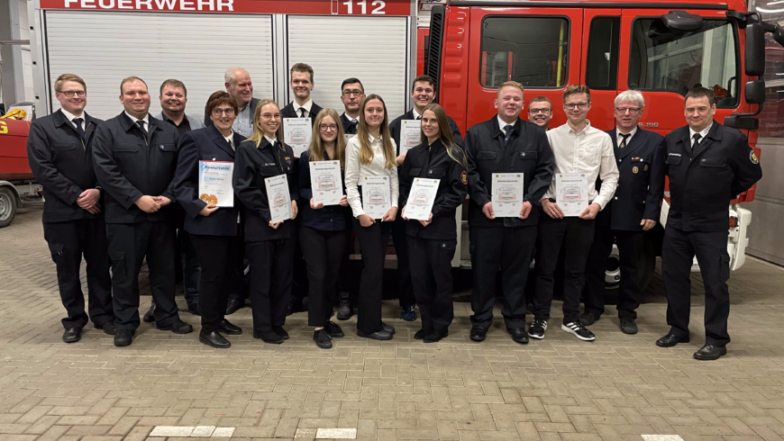 <strong>Jahreshauptversammlung der Freiwilligen Feuerwehr Waldeck</strong>