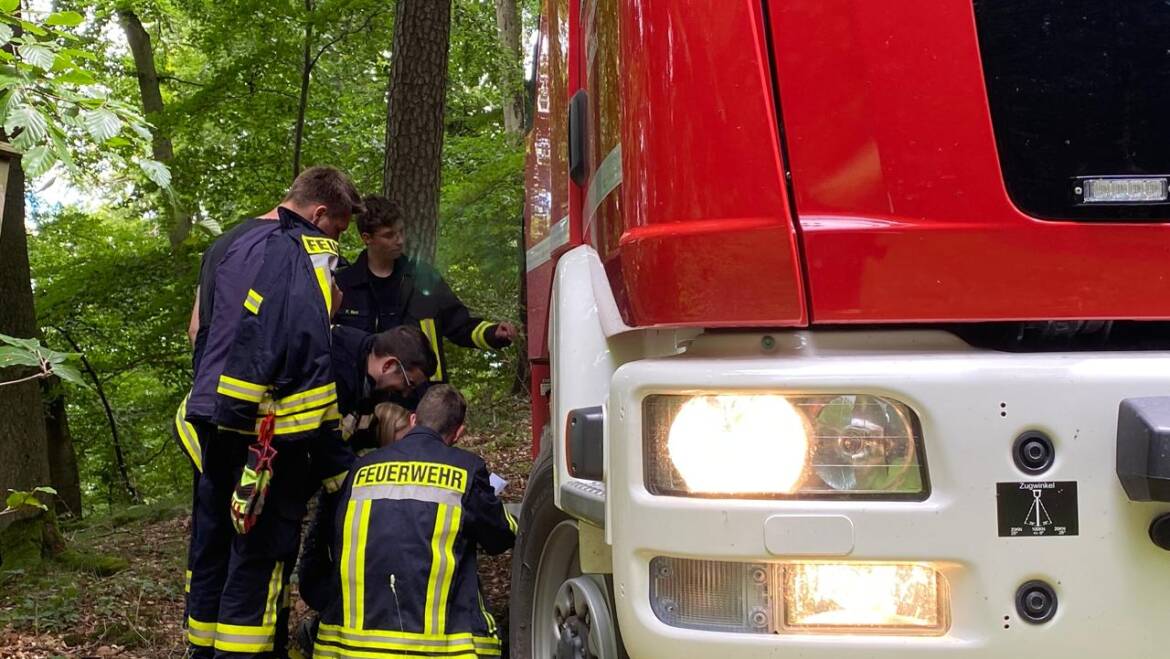 Von Feuerwehrdienst über Einsatz bis hin zum Sommerfest: Dienst des Löschzugs Waldeck am 13.07.2024