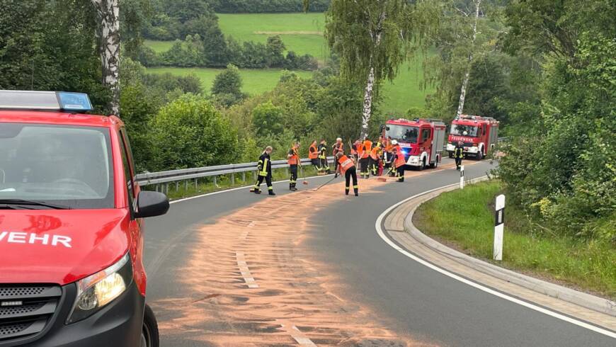 Ausgetretenes Kühlmittel über einen Kilometer