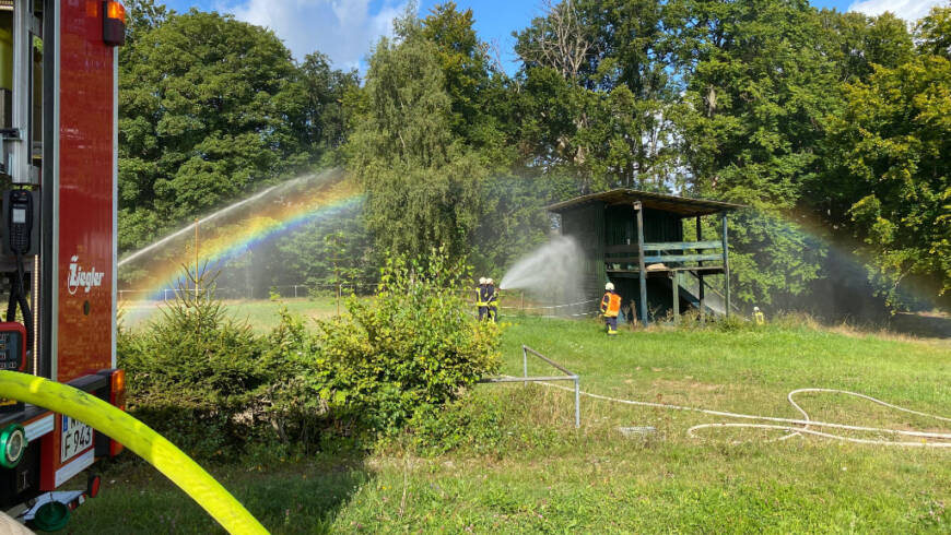 Einsatzübung beim Katastrophenschutz-Dienst in Waldeck