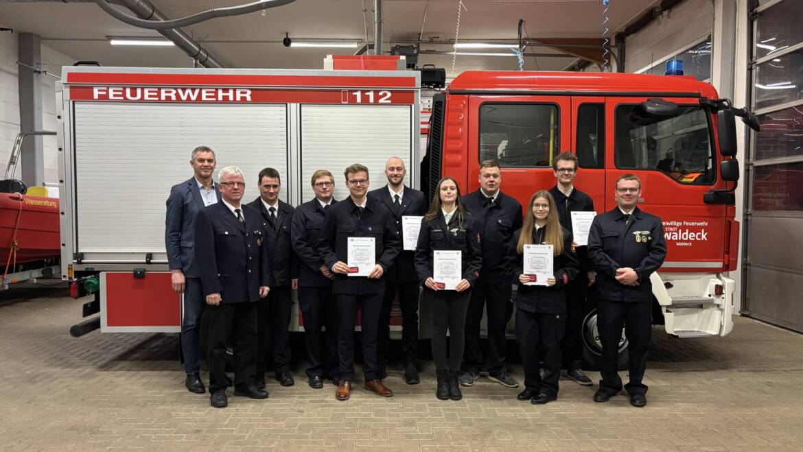 Jahreshauptversammlung Feuerwehr Waldeck