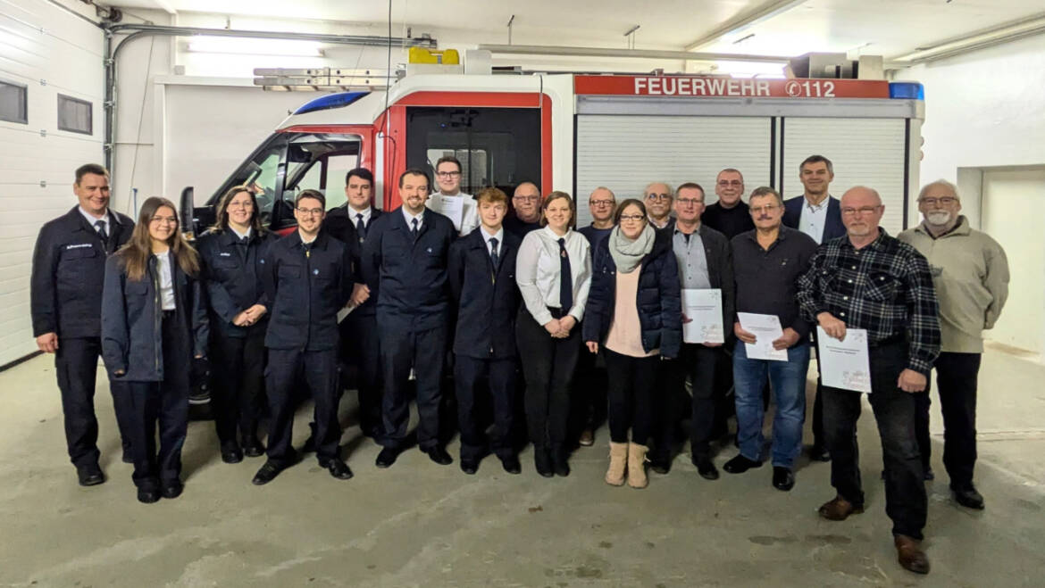 Jahreshauptversammlung der Freiwilligen Feuerwehr Netze