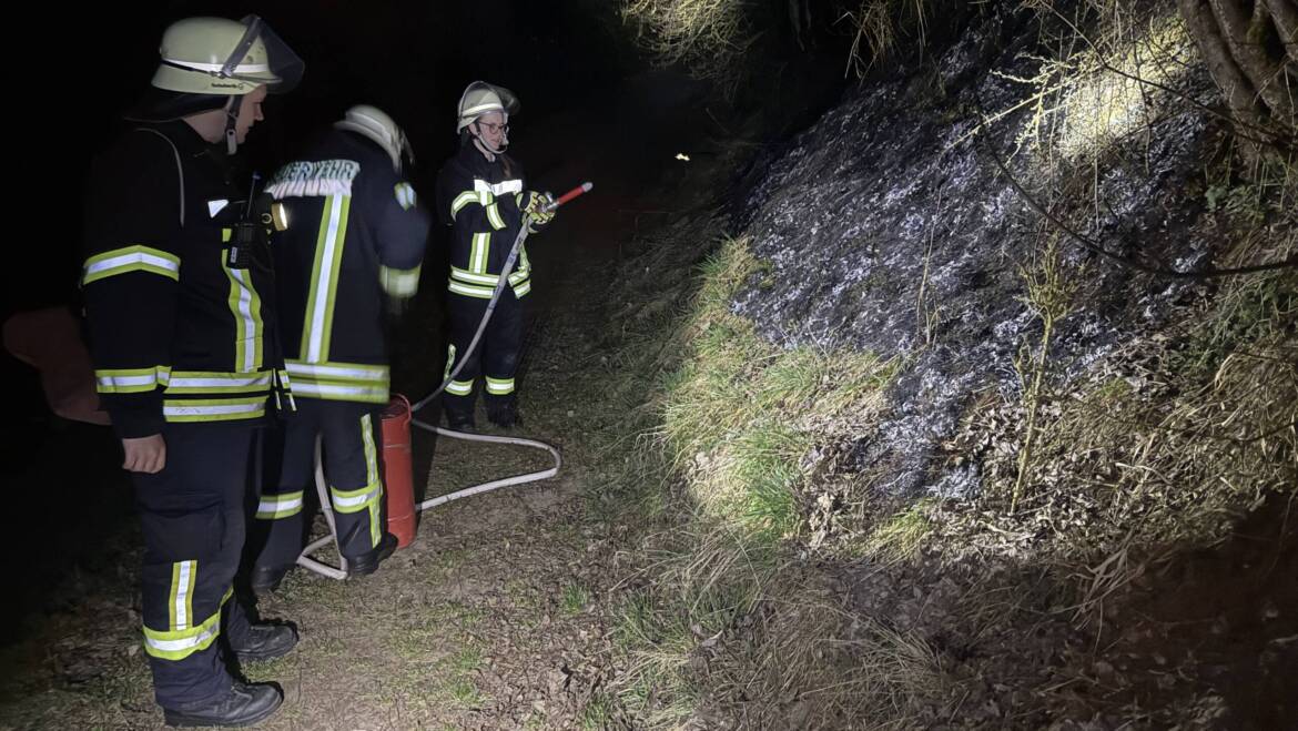 Böschungsbrand