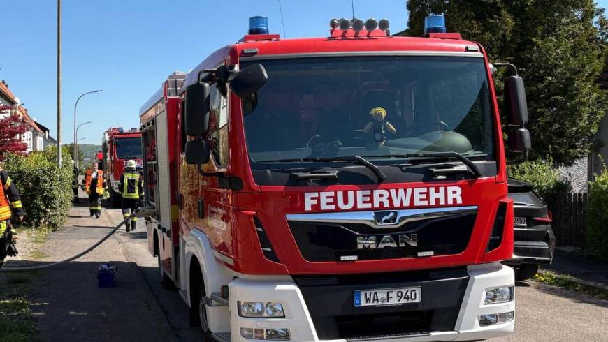 Ausgelöster Rauchwarnmelder