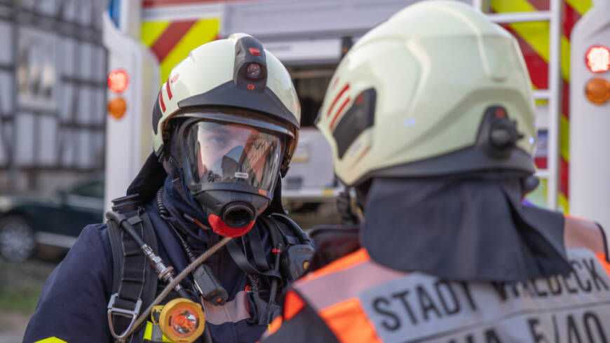 Einsatzübung der Feuerwehr Netze und Freienhagen