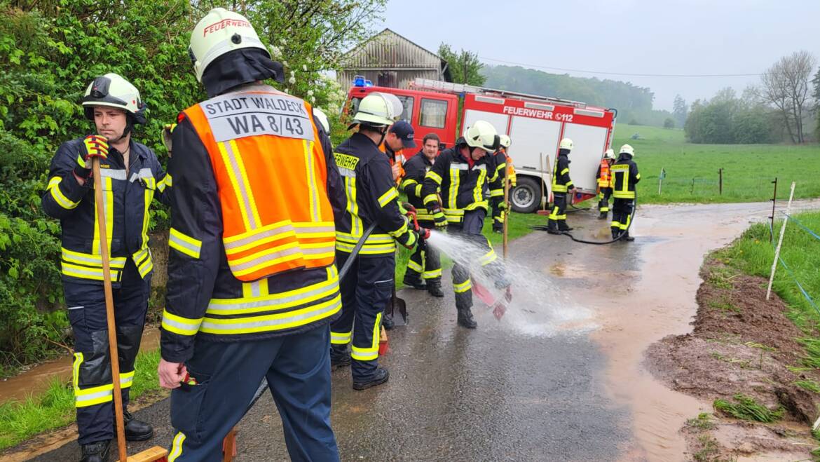 3 Unwettereinsätze durch Regen