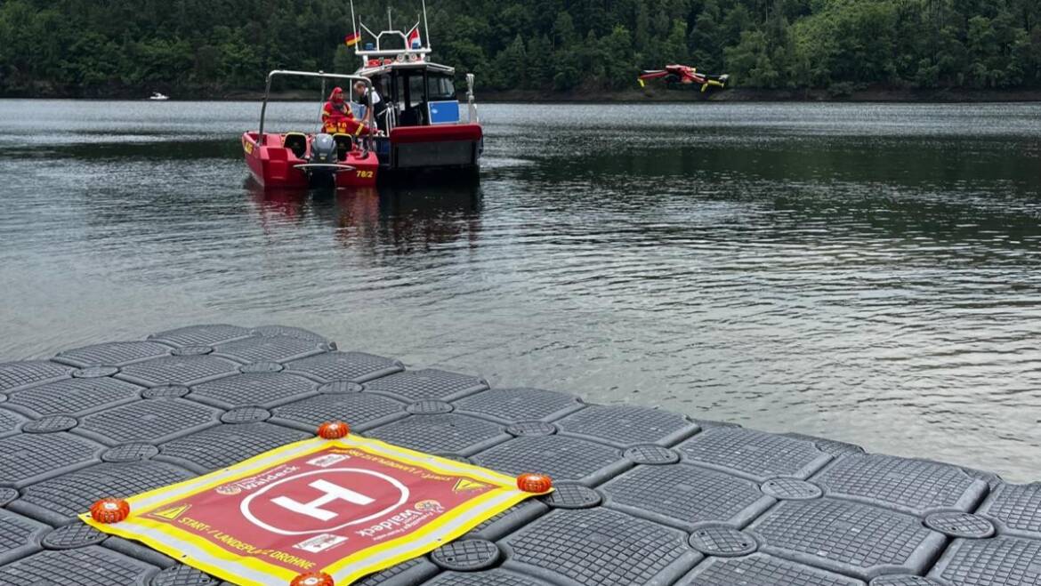 Drohneneinsatz, Personen auf Edersee vermisst