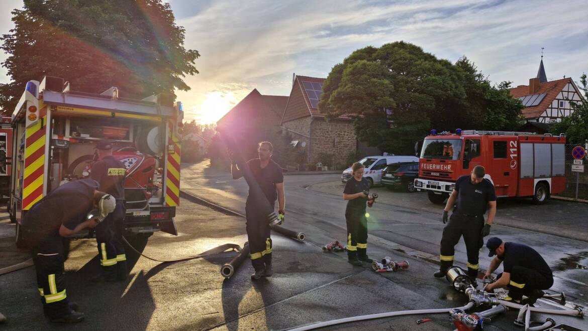 Sichere 500 Ausrüstungsgegenstände beim 17. Geräteprüftag