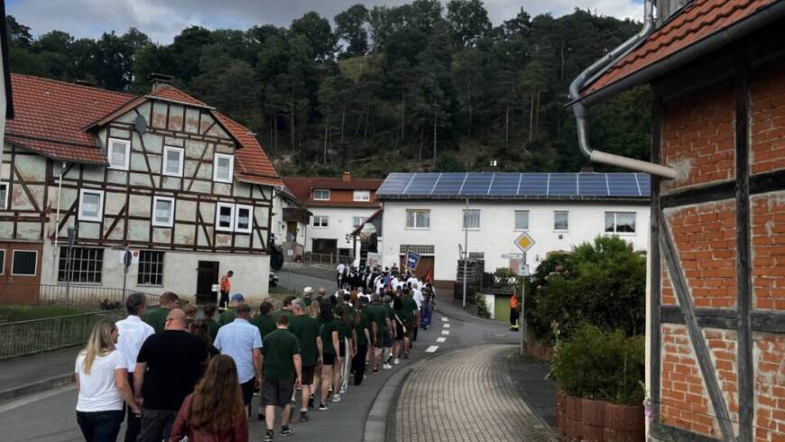 Absicherung Festumzug