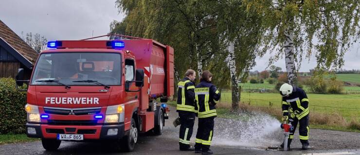 Hydrantenwinterdienst in Sachsenhausen, Alraft, Selbach