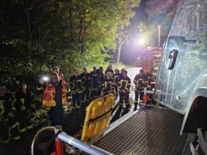Verkehrsunfall mit 4 Eingeschlossenen – Übung der FF Sachsenhausen und Waldeck
