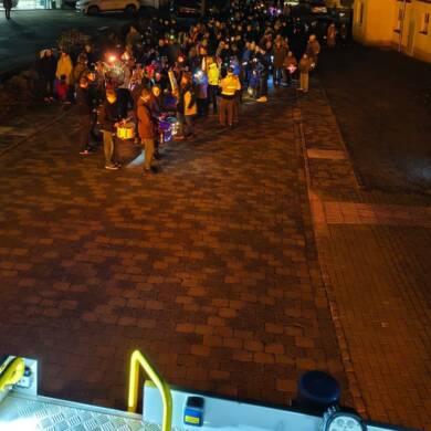 Verkehrsabsicherung Laternenumzüge