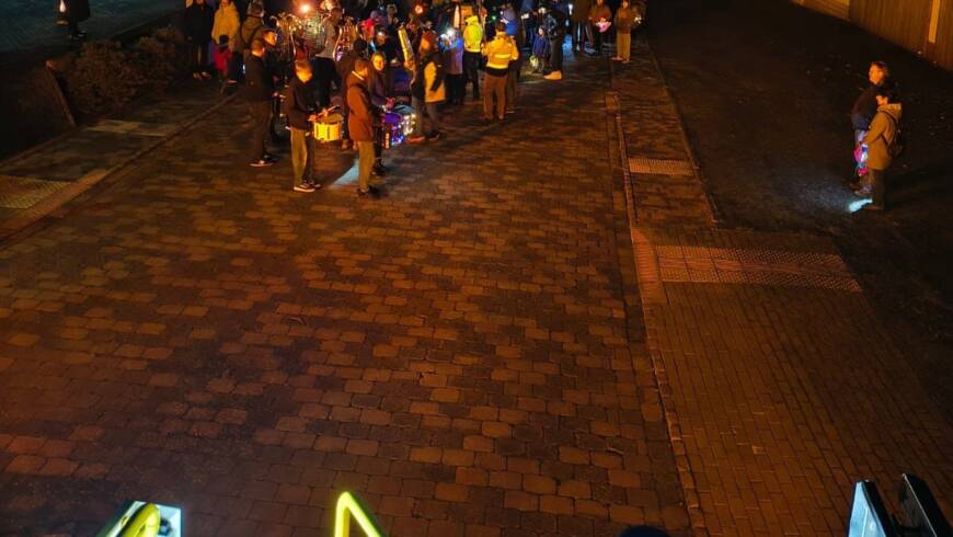 Verkehrsabsicherung Laternenumzüge