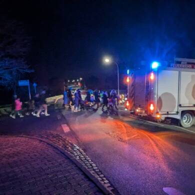 Verkehrsabsicherung Laternenumzüge