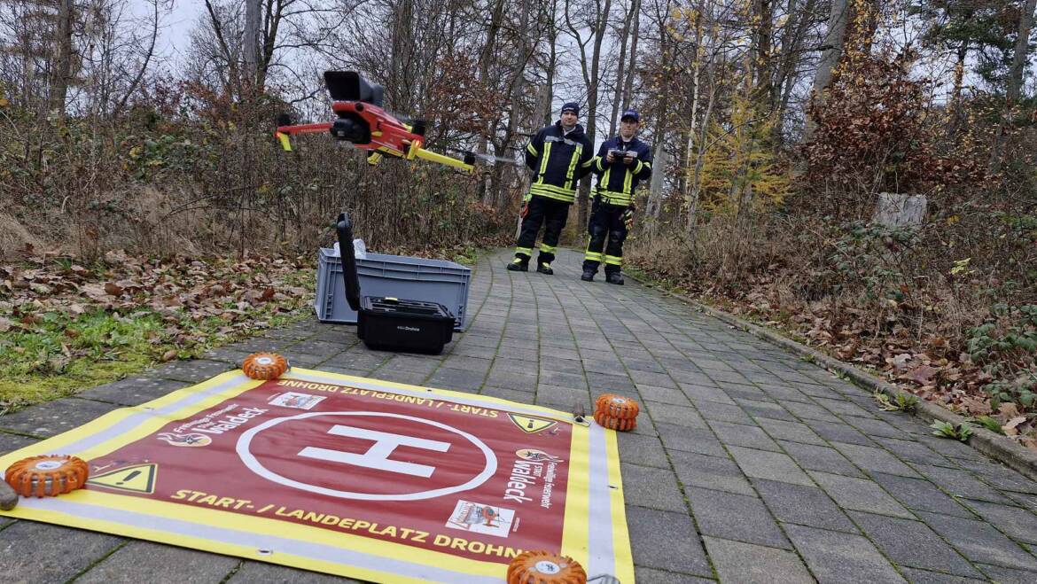 Tiersuche im Nationalpark mit Drohne