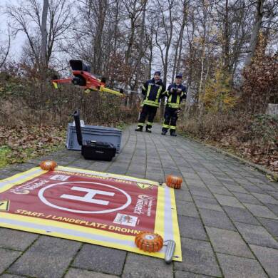 Tiersuche im Nationalpark mit Drohne