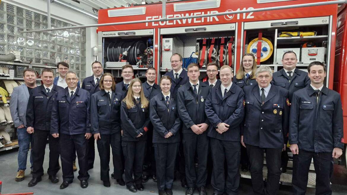 92 Einsätze, neuer stellv. Wehrführer und vieles mehr bei der Jahreshauptversammlung der FF Sachsenhausen