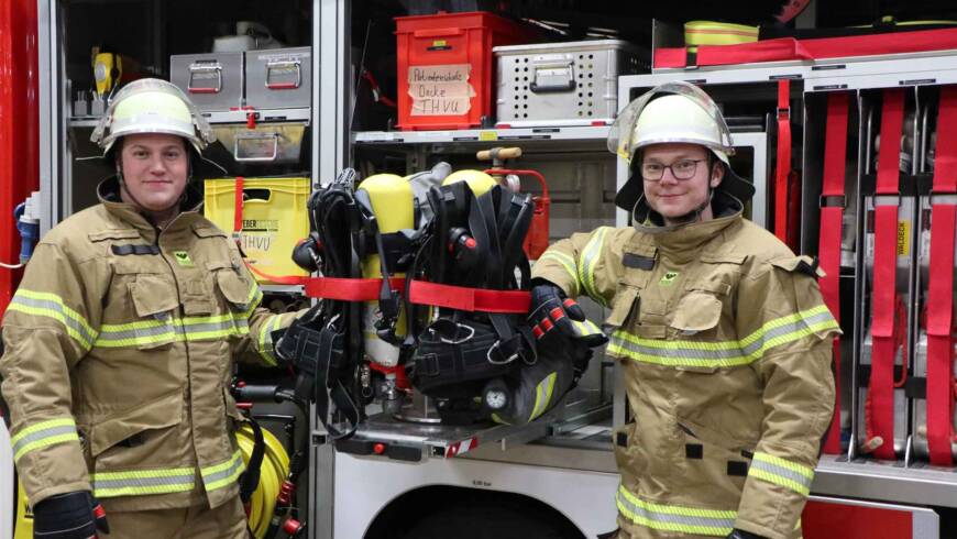 Mehr Sicherheit als frühes Weihnachtsgeschenk für 30 Einsatzkräfte