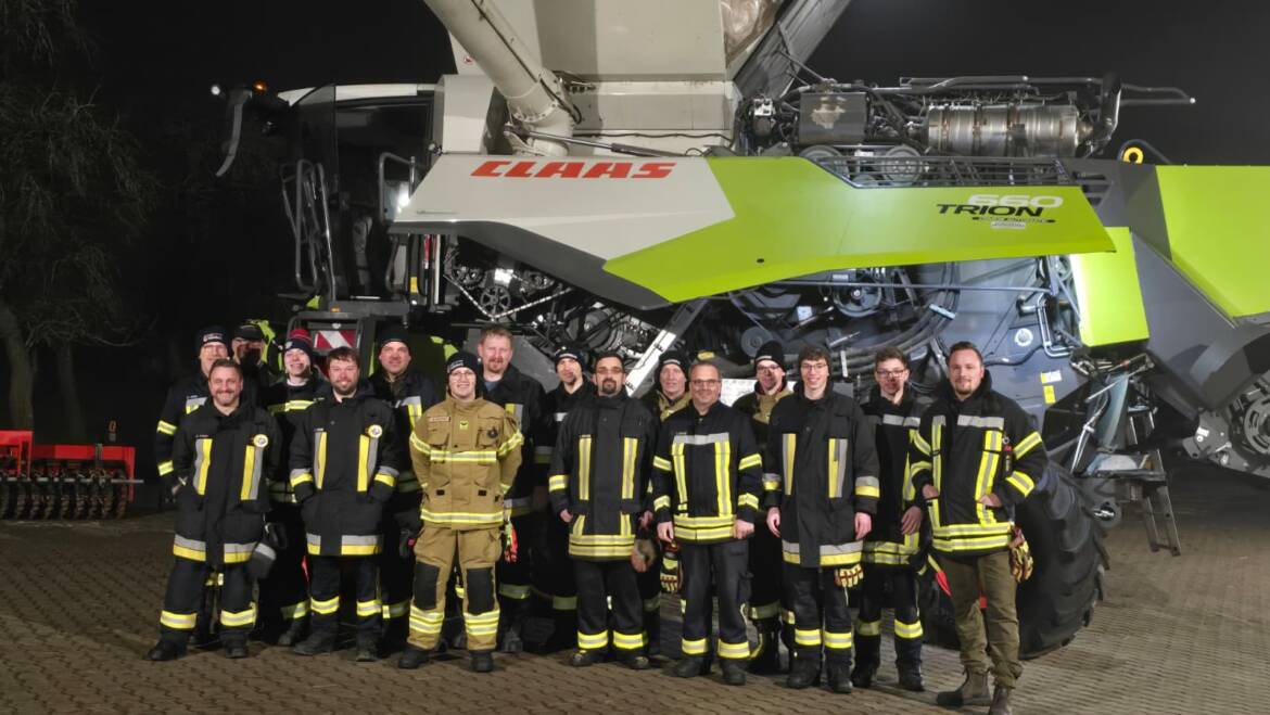 Dienstabend zum Thema Land- & Erntemaschinen