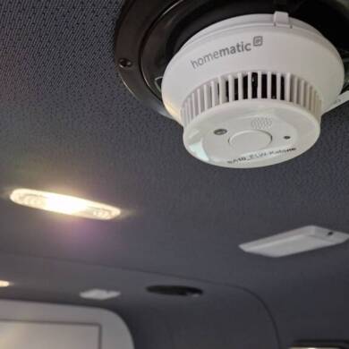 Ausgelöster Heimrauchmelder – Brandgeruch wahrnehmbar