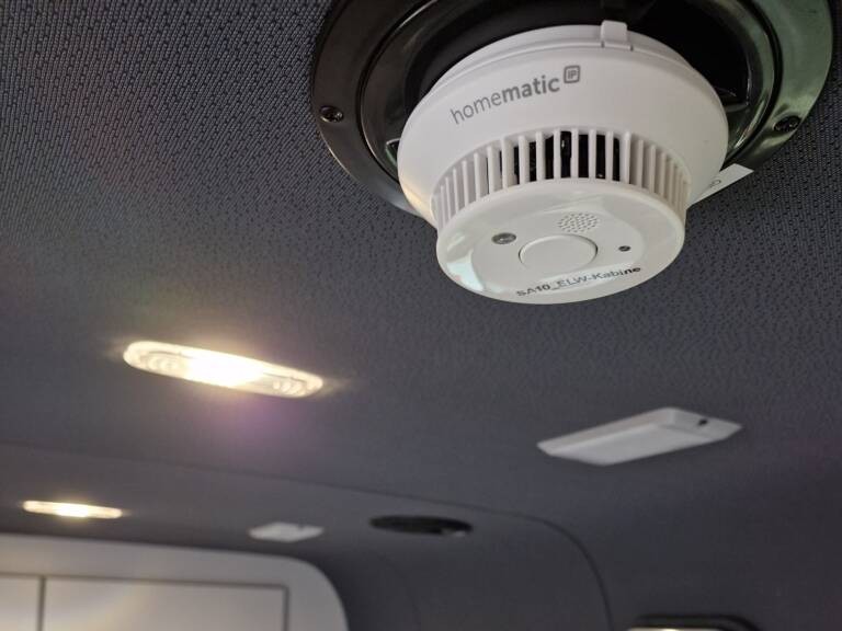 Ausgelöster Heimrauchmelder – Brandgeruch wahrnehmbar