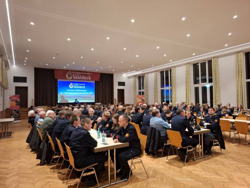 Jahreshauptversammlung: Blick auf 111 Einsätze und die Zukunft