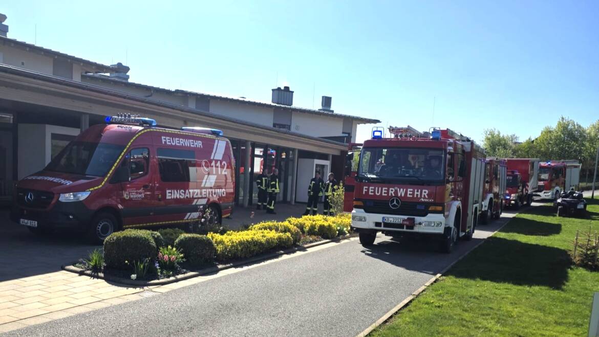 Ausgelöste Brandmeldeanlage Seniorenzentrum