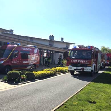 Ausgelöste Brandmeldeanlage Seniorenzentrum