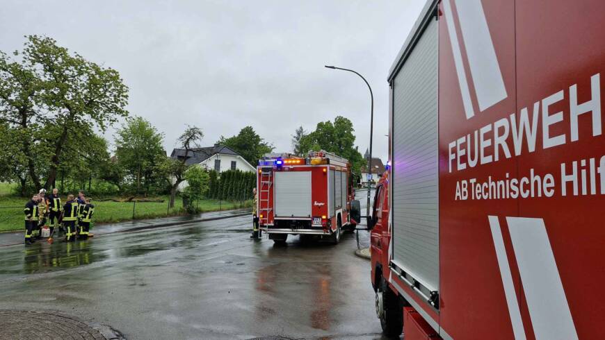 Ölspur auf Verkehrsfläche