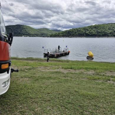 ÖL auf dem Edersee