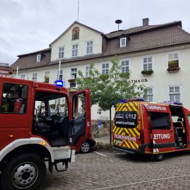 Auslösung Brandmeldeanlage Rathaus