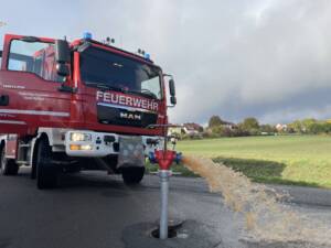 Jährliche Hydrantenüberprüfung im Stadtgebiet Waldeck